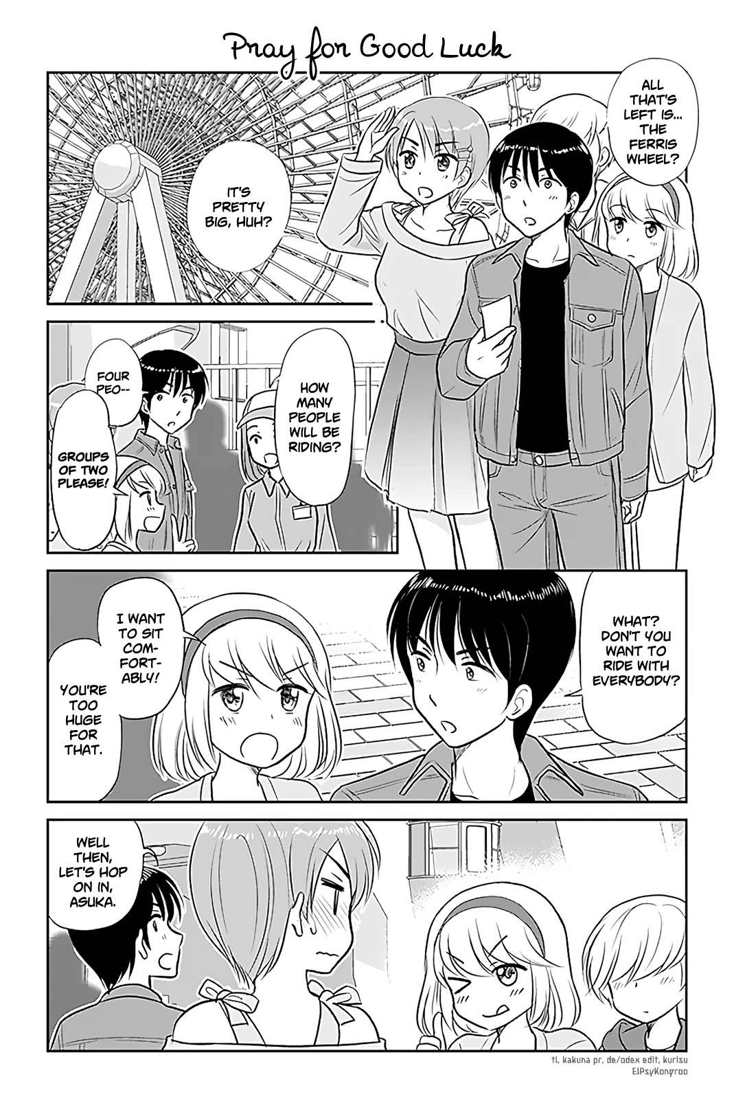 Otome Danshi ni Koisuru Otome Chapter 276 page 1 - Chapter 276: Pray for Good Luck