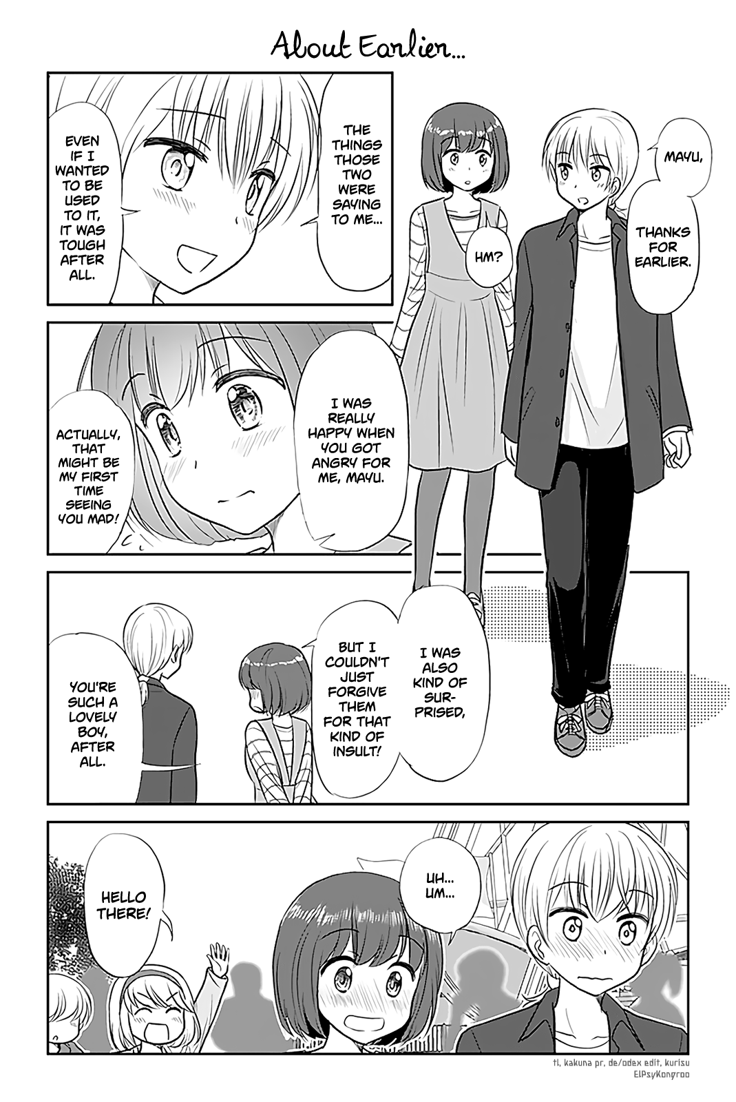 Otome Danshi ni Koisuru Otome Chapter 278 page 1 - Chapter 278: About Earlier...