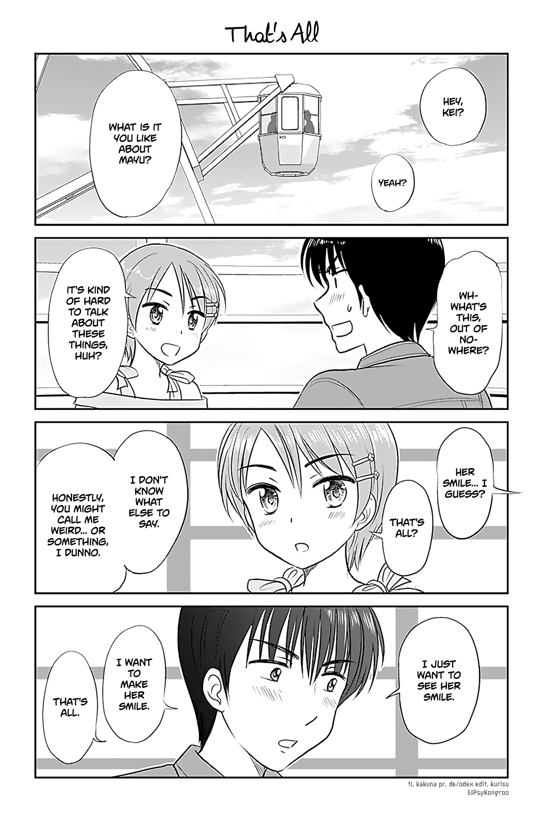 Otome Danshi ni Koisuru Otome Chapter 280 page 1 - Chapter 280: That's All