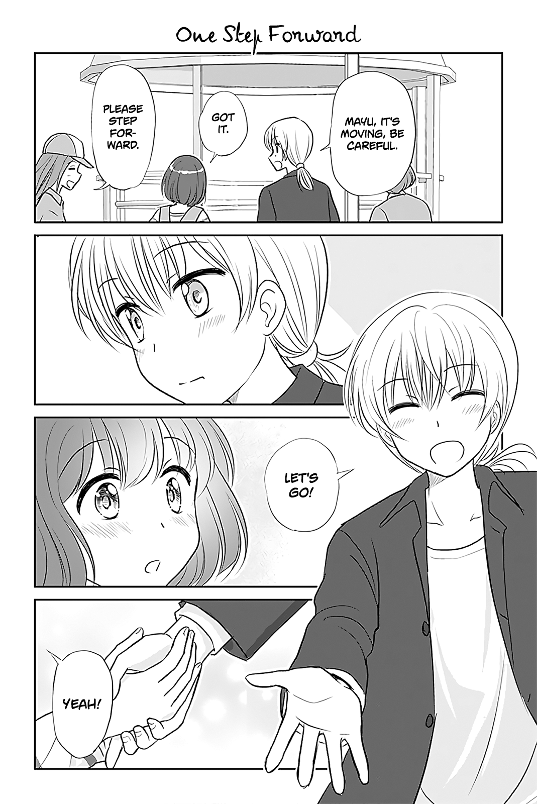 Otome Danshi ni Koisuru Otome Chapter 282 page 1 - Chapter 282: One Step Forward