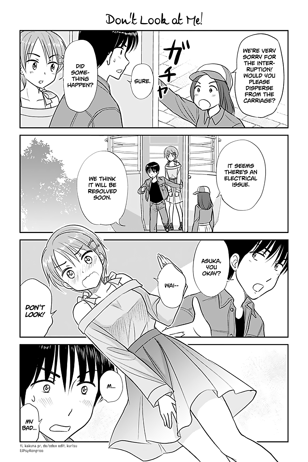 Otome Danshi ni Koisuru Otome Chapter 285 page 1 - Chapter 285: Don't Look at Me!