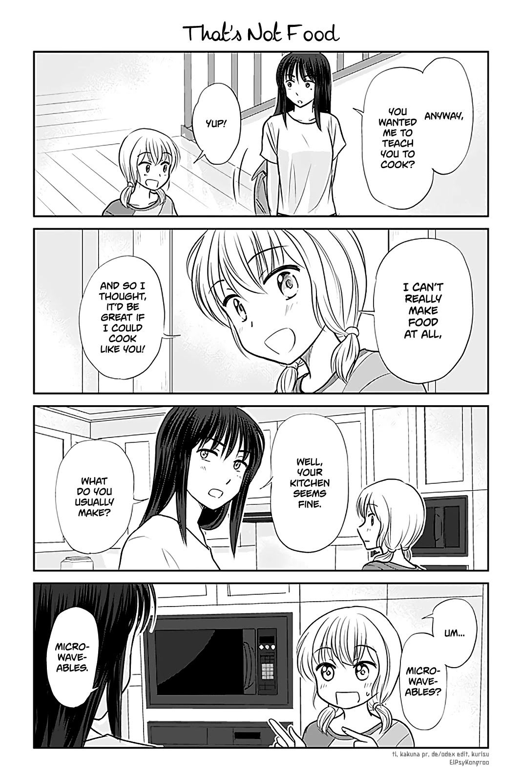 Otome Danshi ni Koisuru Otome Chapter 298 page 1 - Chapter 298: That's Not Food