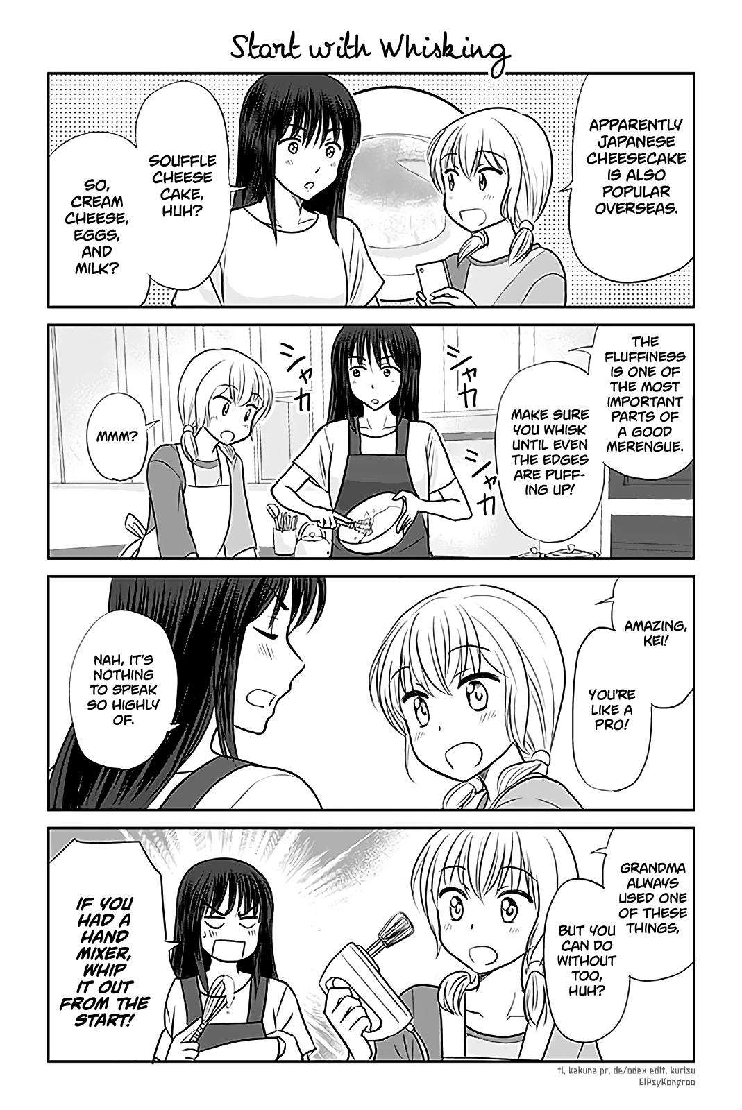 Otome Danshi ni Koisuru Otome Chapter 300 page 1 - Chapter 300: Start with Whisking