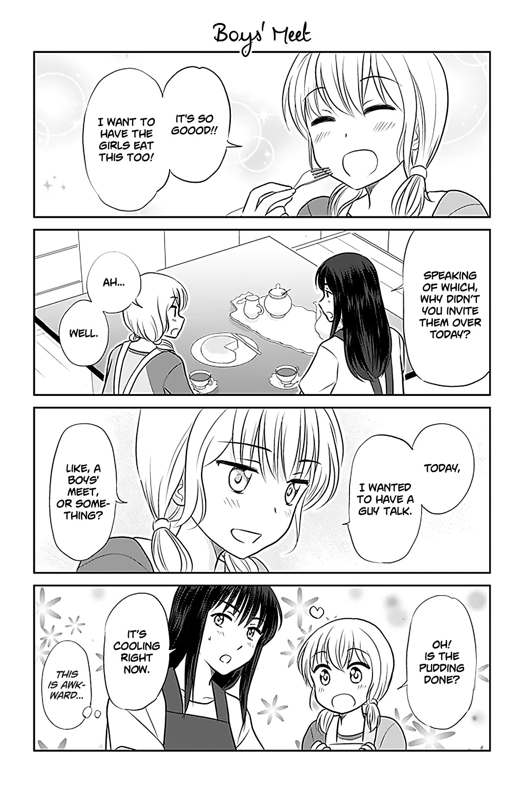 Otome Danshi ni Koisuru Otome Chapter 302 page 1 - Chapter 302: Boys' Talk