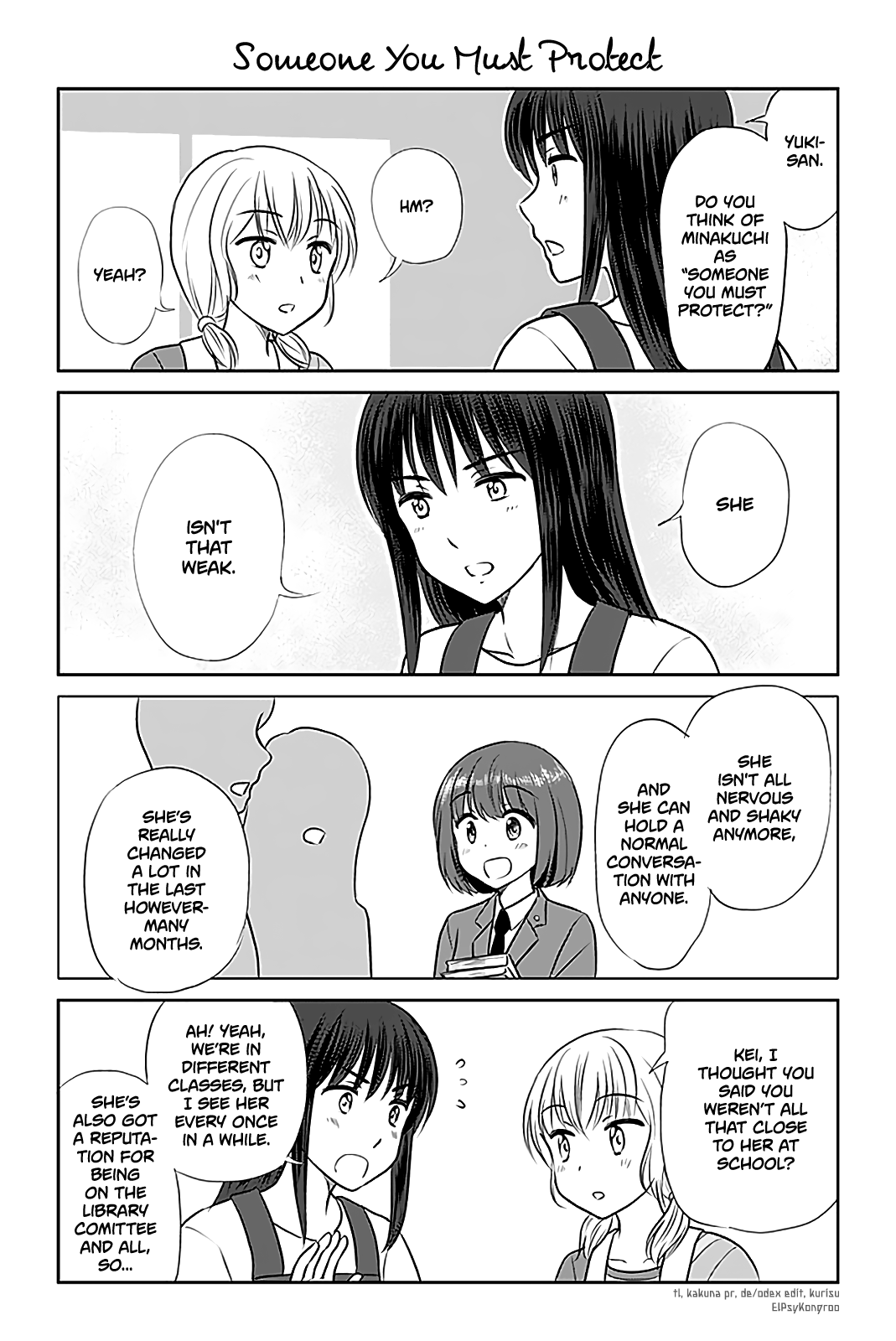 Otome Danshi ni Koisuru Otome Chapter 306 page 1 - Chapter 306: Someone You Must Protect