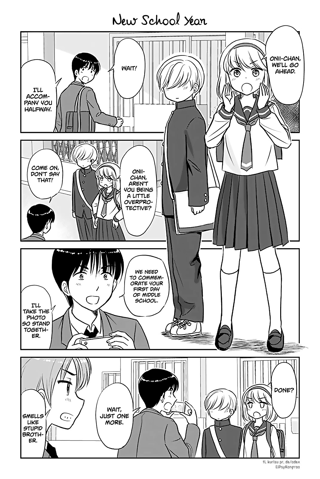 Otome Danshi ni Koisuru Otome Chapter 311 page 1 - Chapter 311: New School Year