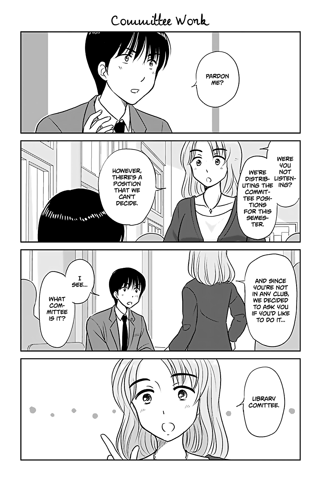 Otome Danshi ni Koisuru Otome Chapter 317 page 1 - Chapter 317: Comittee Work