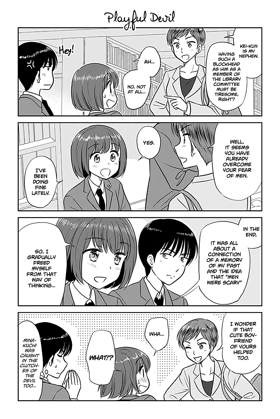 Otome Danshi ni Koisuru Otome Chapter 324 page 1 - Chapter 324: Playful Devil