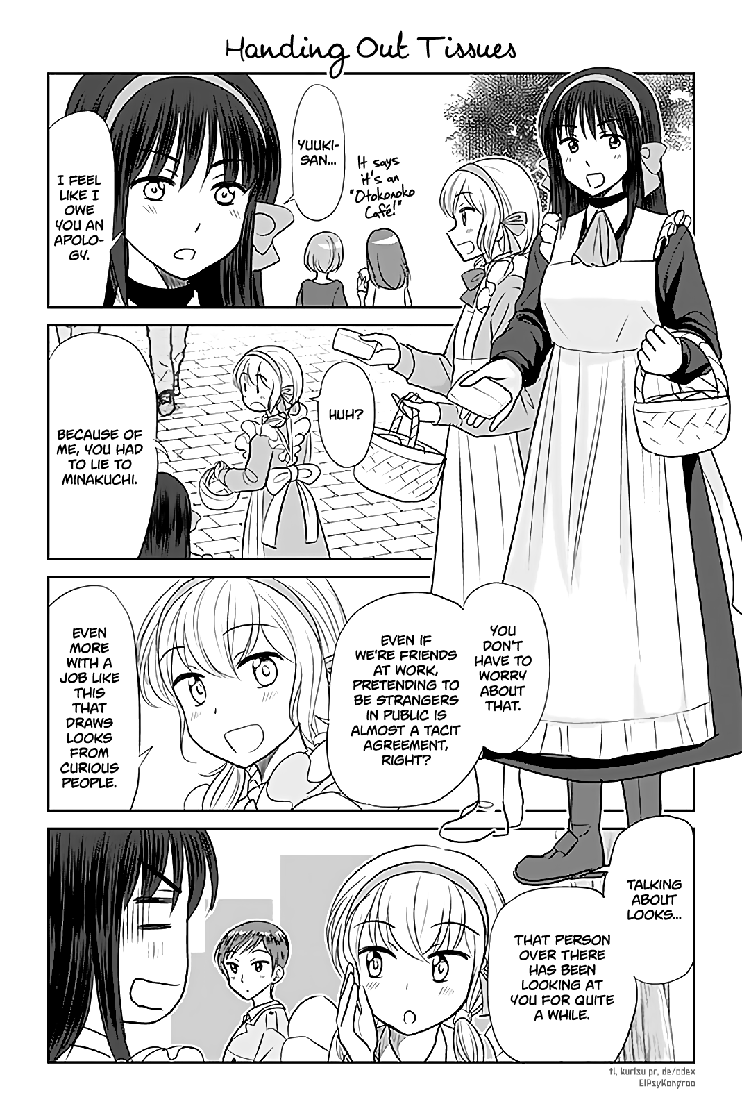 Otome Danshi ni Koisuru Otome Chapter 328 page 1 - Chapter 328: Handing Out Tissues