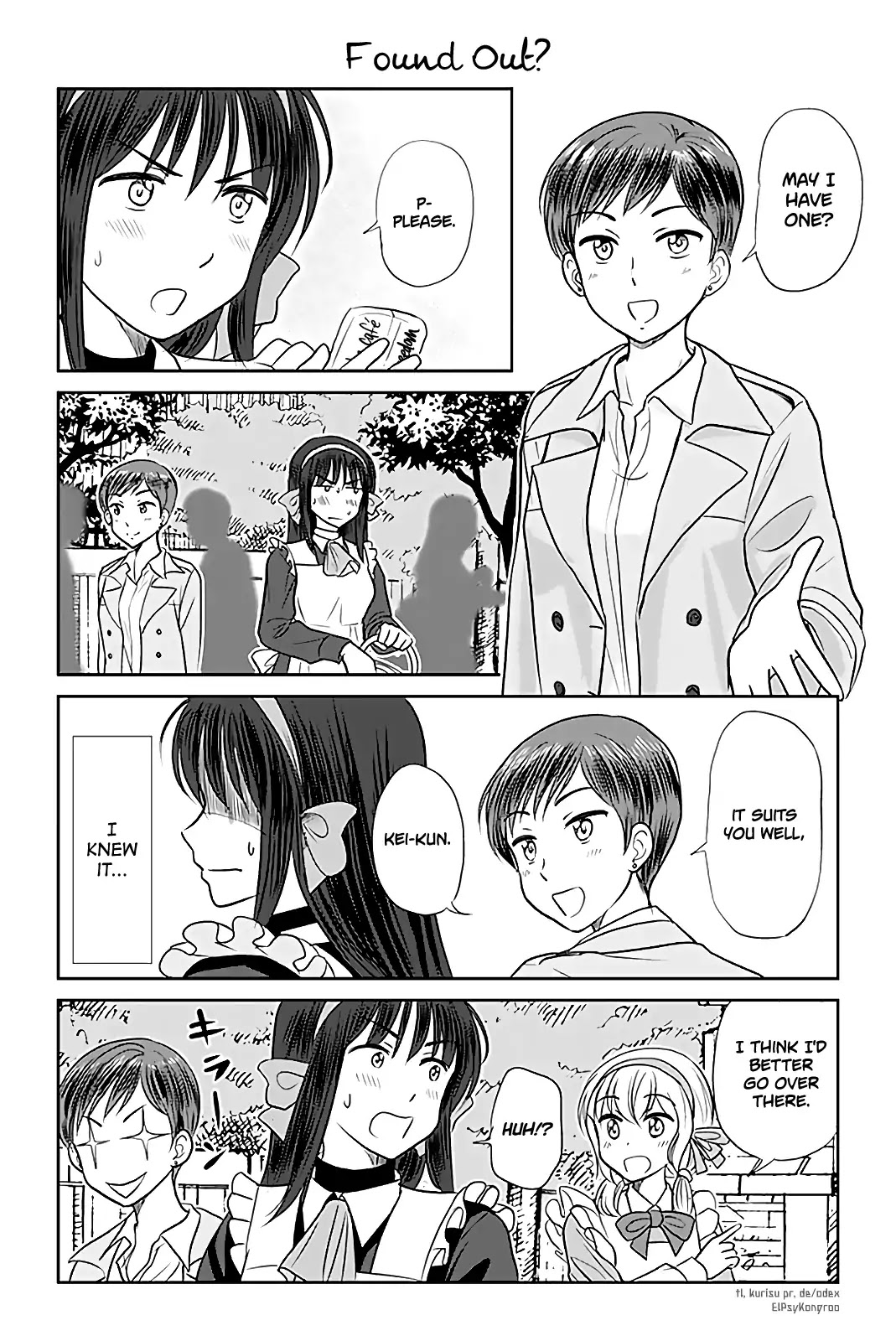 Otome Danshi ni Koisuru Otome Chapter 329 page 1 - Chapter 329: Found Out?