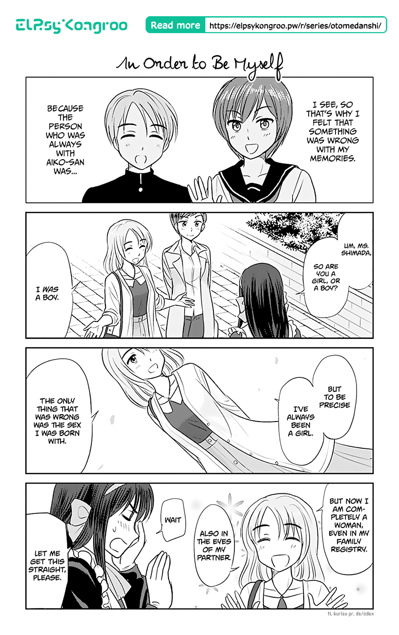 Otome Danshi ni Koisuru Otome Chapter 333 page 1 - Chapter 333: In Order to Be Myself