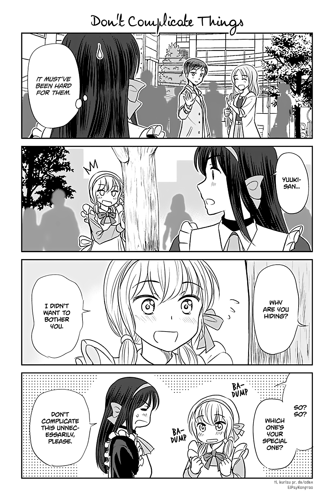 Otome Danshi ni Koisuru Otome Chapter 335 page 1 - Chapter 335: Don't Complicate Things