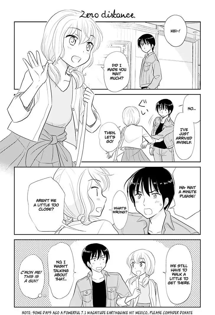 Otome Danshi ni Koisuru Otome Chapter 34 page 1 - Chapter 34: Zero distance.