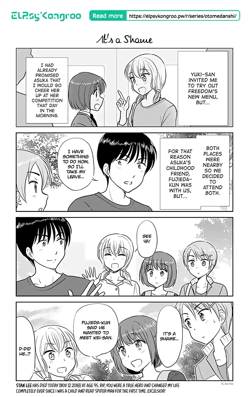 Otome Danshi ni Koisuru Otome Chapter 340 page 1 - Chapter 340: It's a Shame