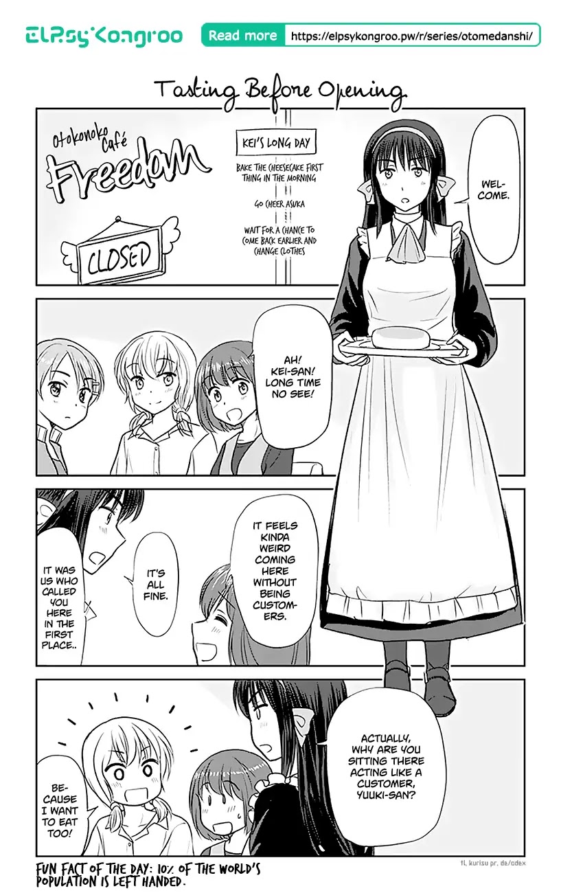 Otome Danshi ni Koisuru Otome Chapter 342 page 1 - Chapter 342: Tasting Before Opening