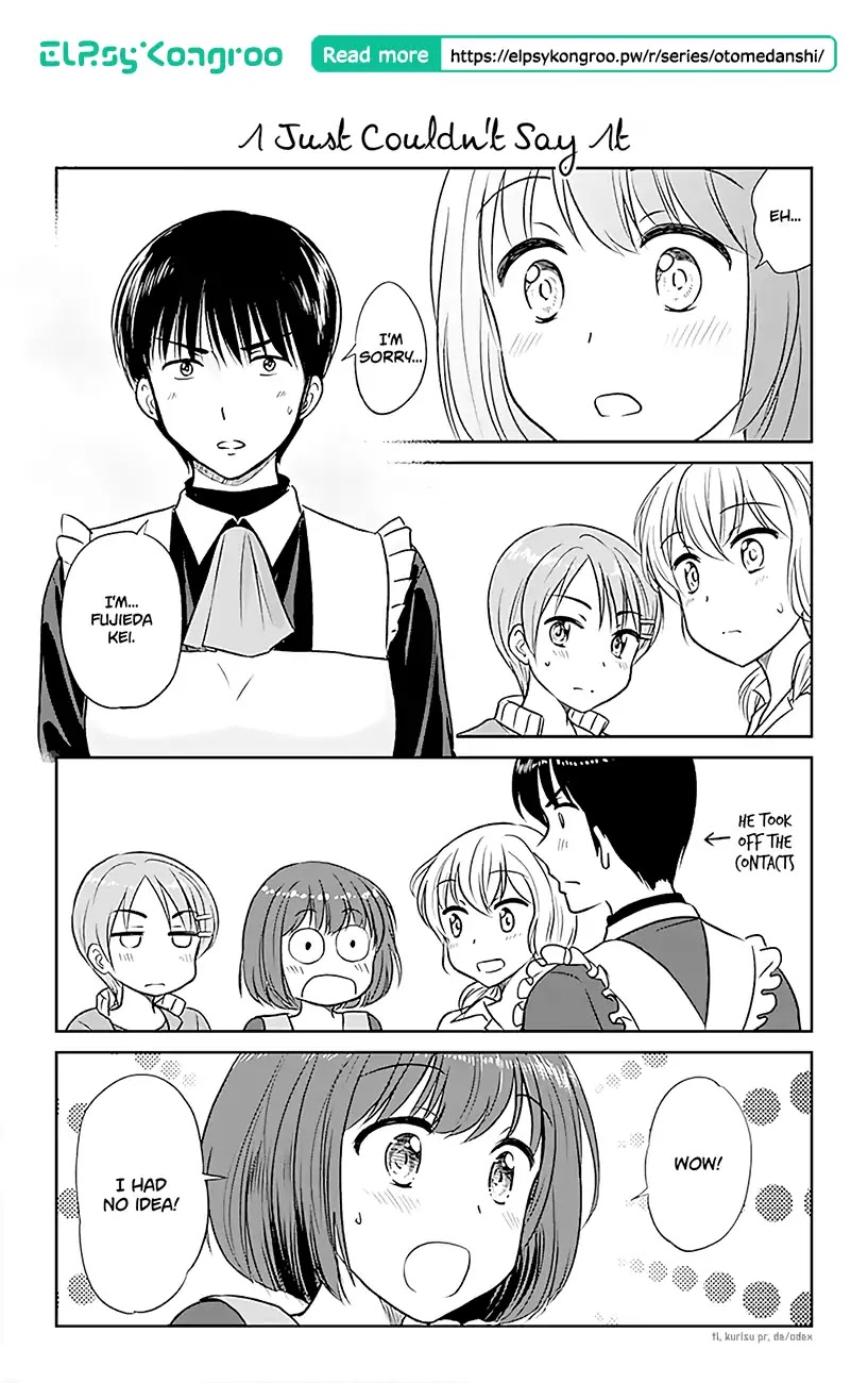 Otome Danshi ni Koisuru Otome Chapter 344 page 1 - Chapter 344: I Just Couldn't Say It