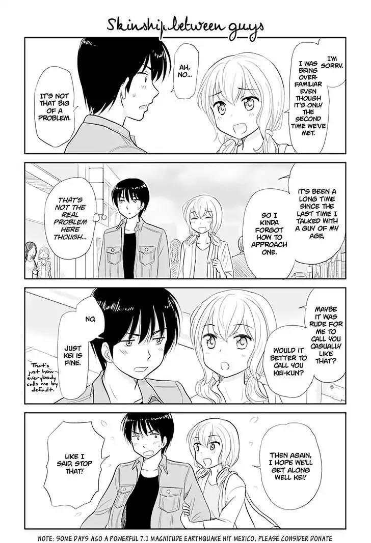 Otome Danshi ni Koisuru Otome Chapter 35 page 1 - Chapter 35: Skinship between guys