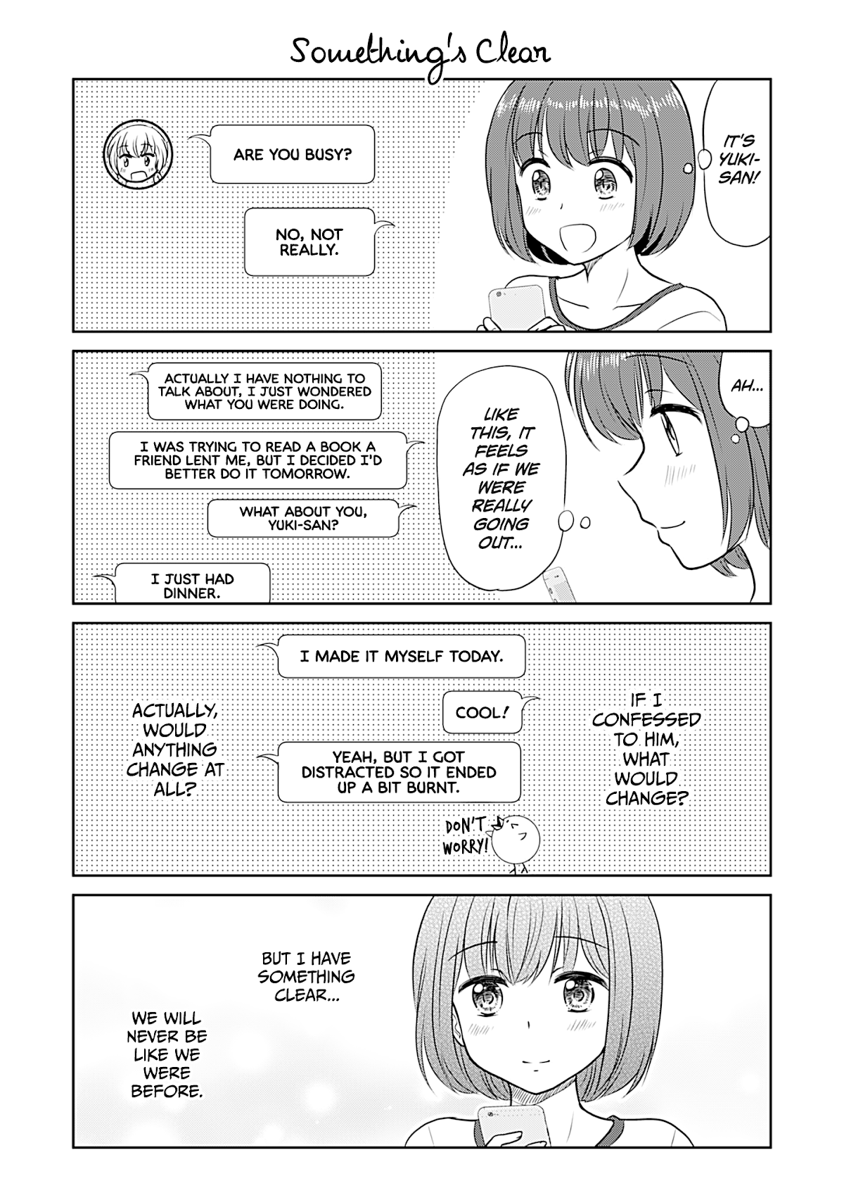 Otome Danshi ni Koisuru Otome Chapter 359 page 1 - Chapter 359: Something's Clear