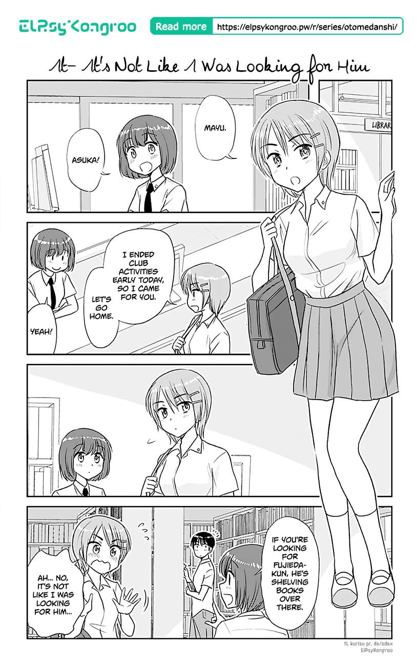 Otome Danshi ni Koisuru Otome Chapter 362 page 1 - Chapter 362: It- It's Not Like I Was Looking for Him