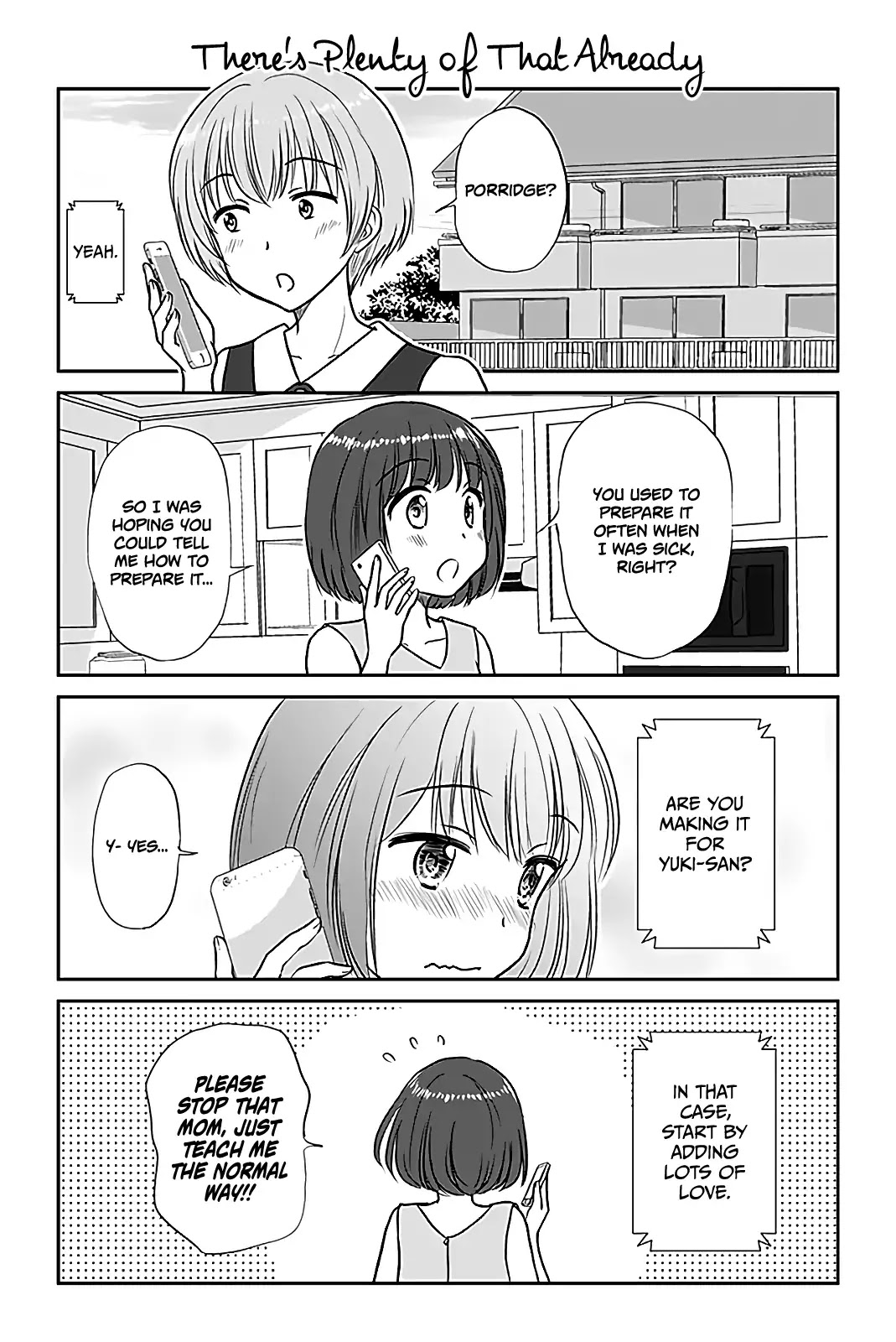 Otome Danshi ni Koisuru Otome Chapter 381 page 1 - Chapter 381: There's Plenty of That Already