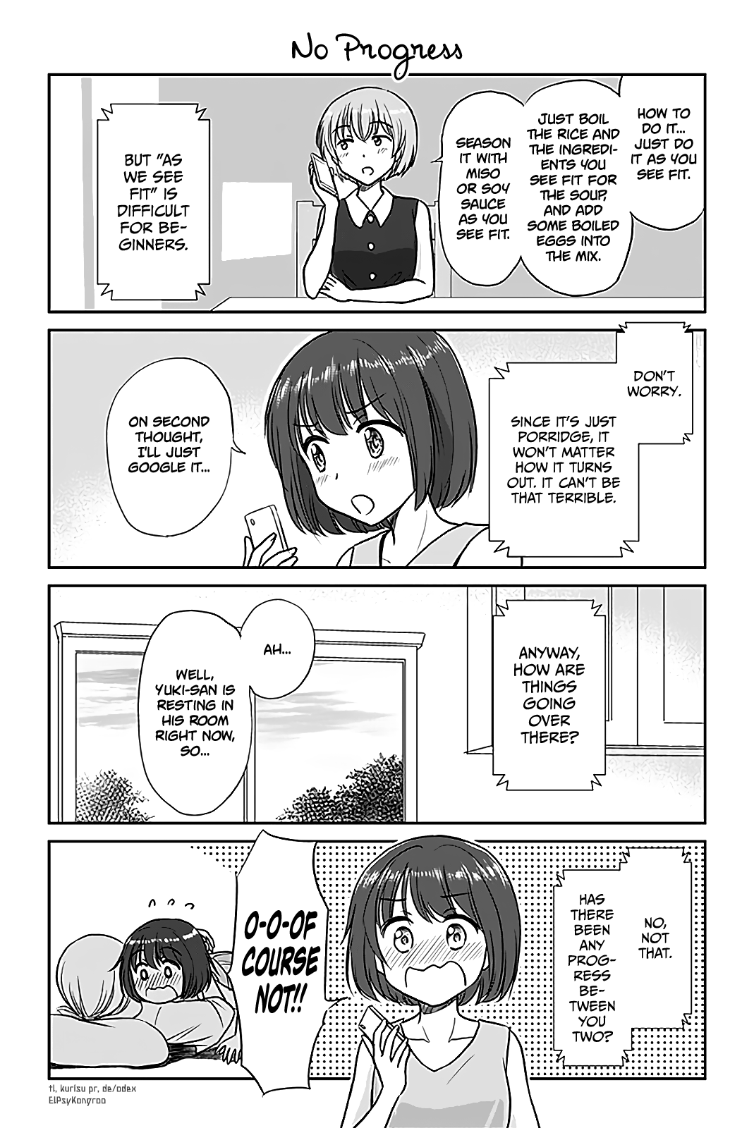 Otome Danshi ni Koisuru Otome Chapter 382 page 1 - Chapter 382: No Progress
