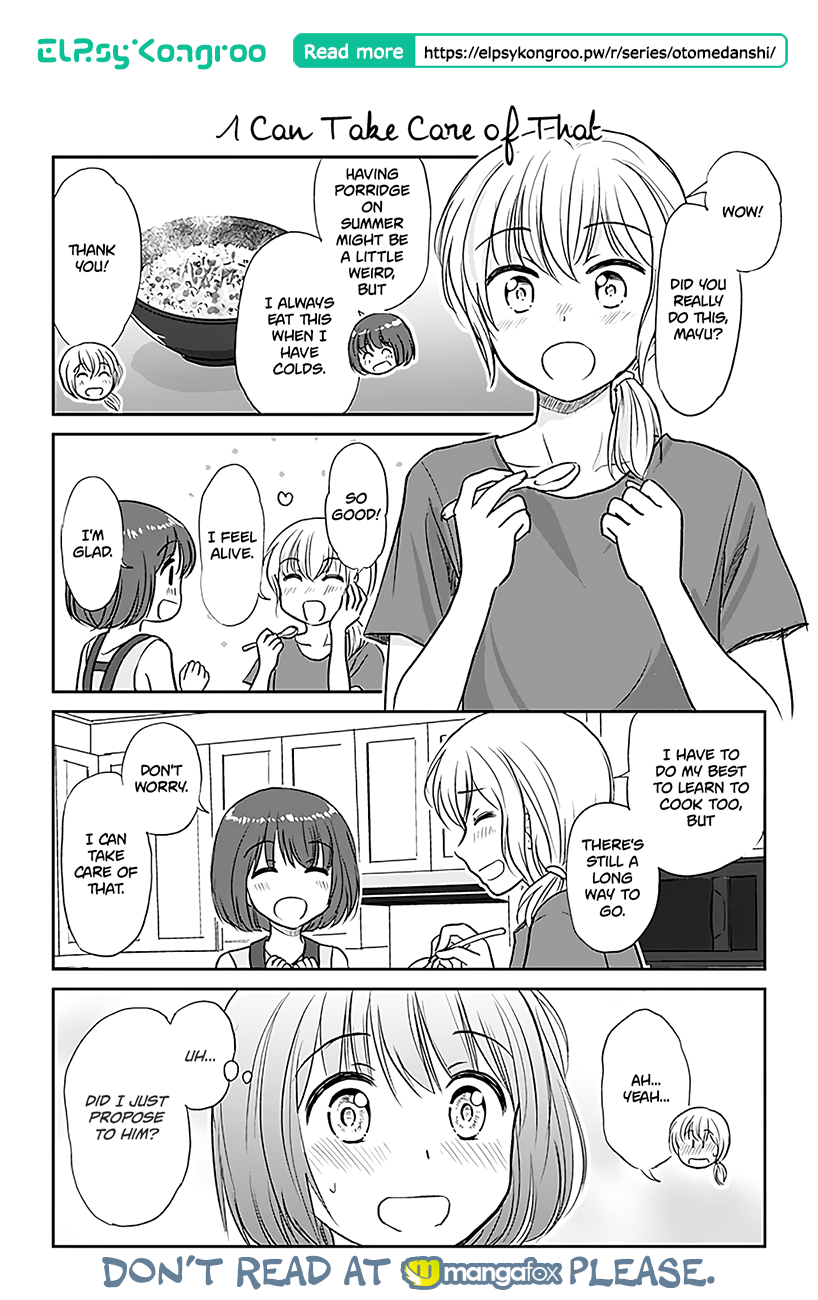Otome Danshi ni Koisuru Otome Chapter 388 page 1 - Chapter 388: I Can Take Care of That