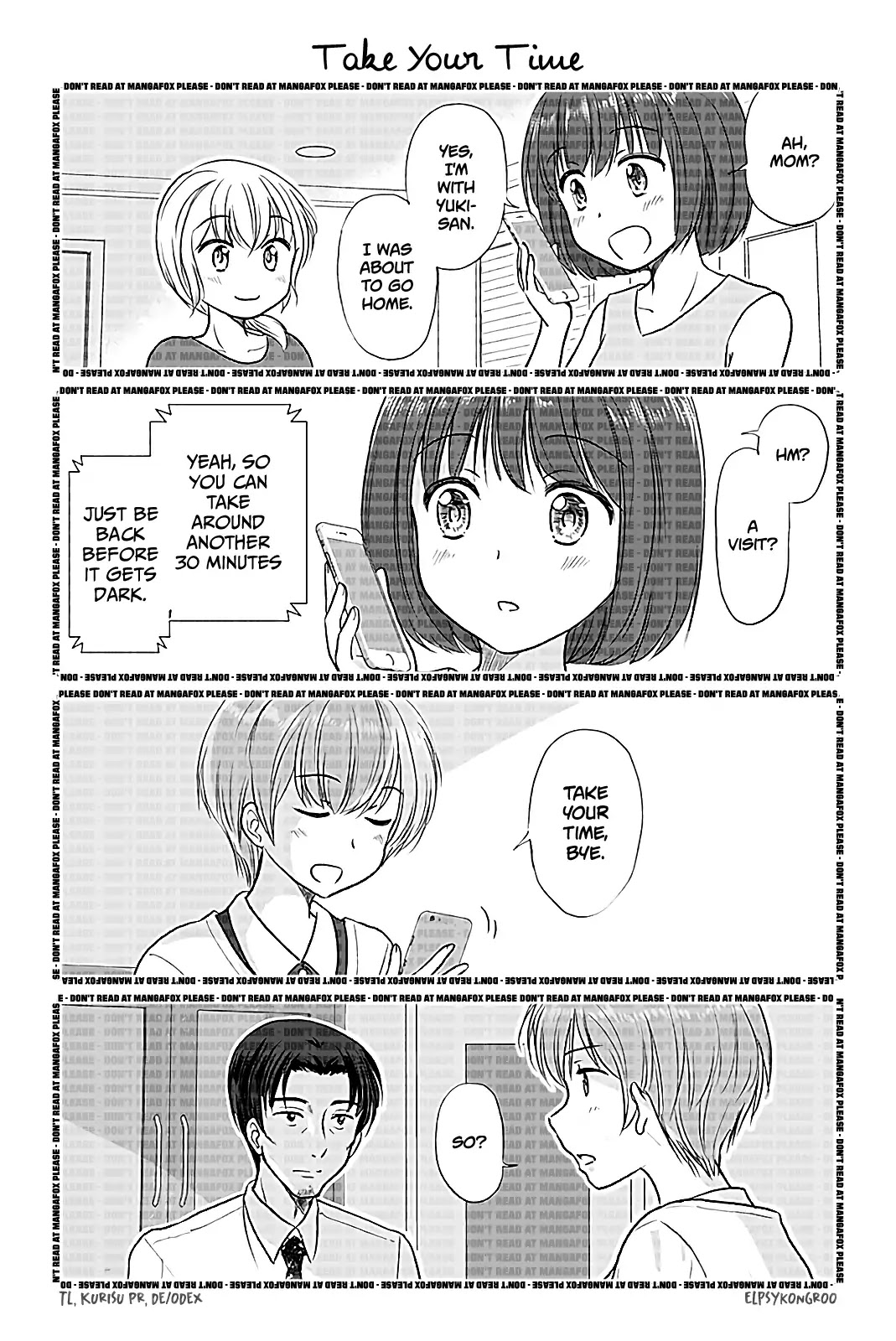 Otome Danshi ni Koisuru Otome Chapter 390 page 1 - Chapter 390: Take Your Time