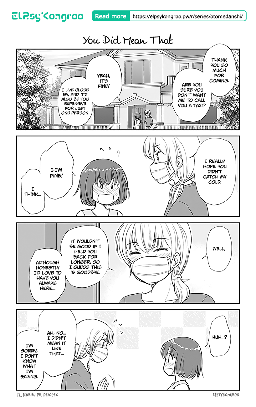 Otome Danshi ni Koisuru Otome Chapter 396 page 1 - Chapter 396: You Did Mean That