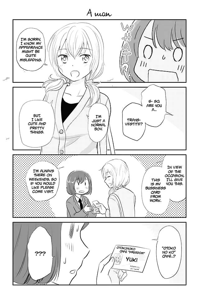 Otome Danshi ni Koisuru Otome Chapter 4 page 1 - Chapter 4: A man?