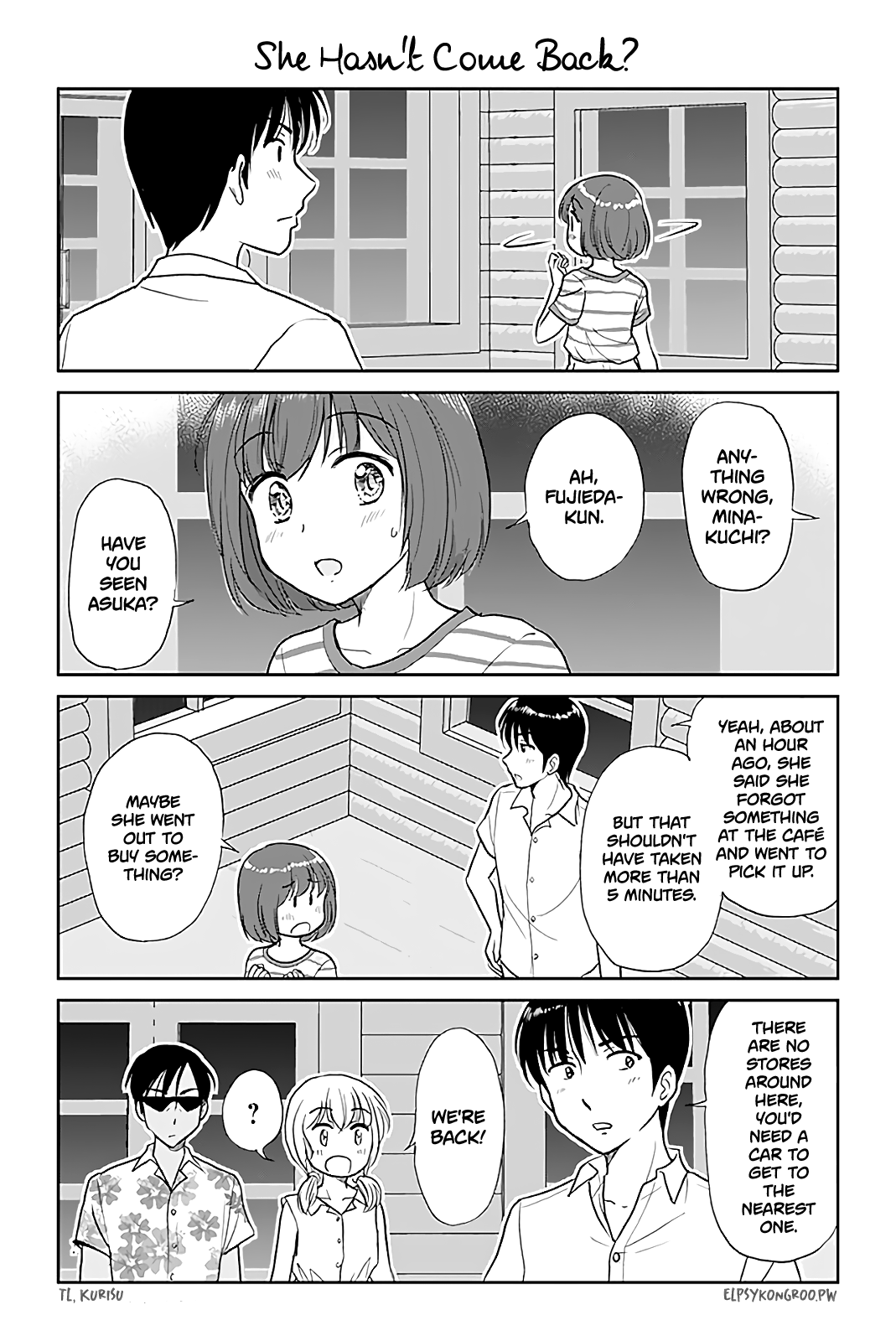Otome Danshi ni Koisuru Otome Chapter 413 page 1 - Chapter 413: She Hasn't Come Back?