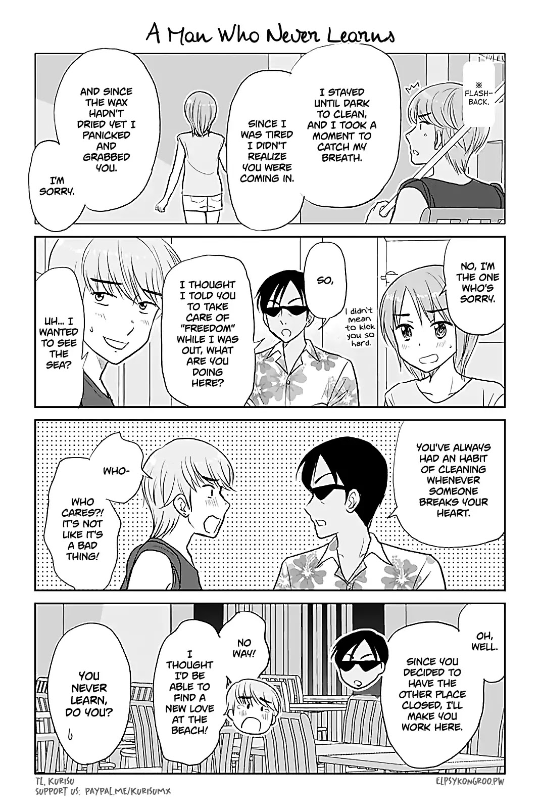 Otome Danshi ni Koisuru Otome Chapter 419 page 1 - Chapter 419: A Man Who Never Learns