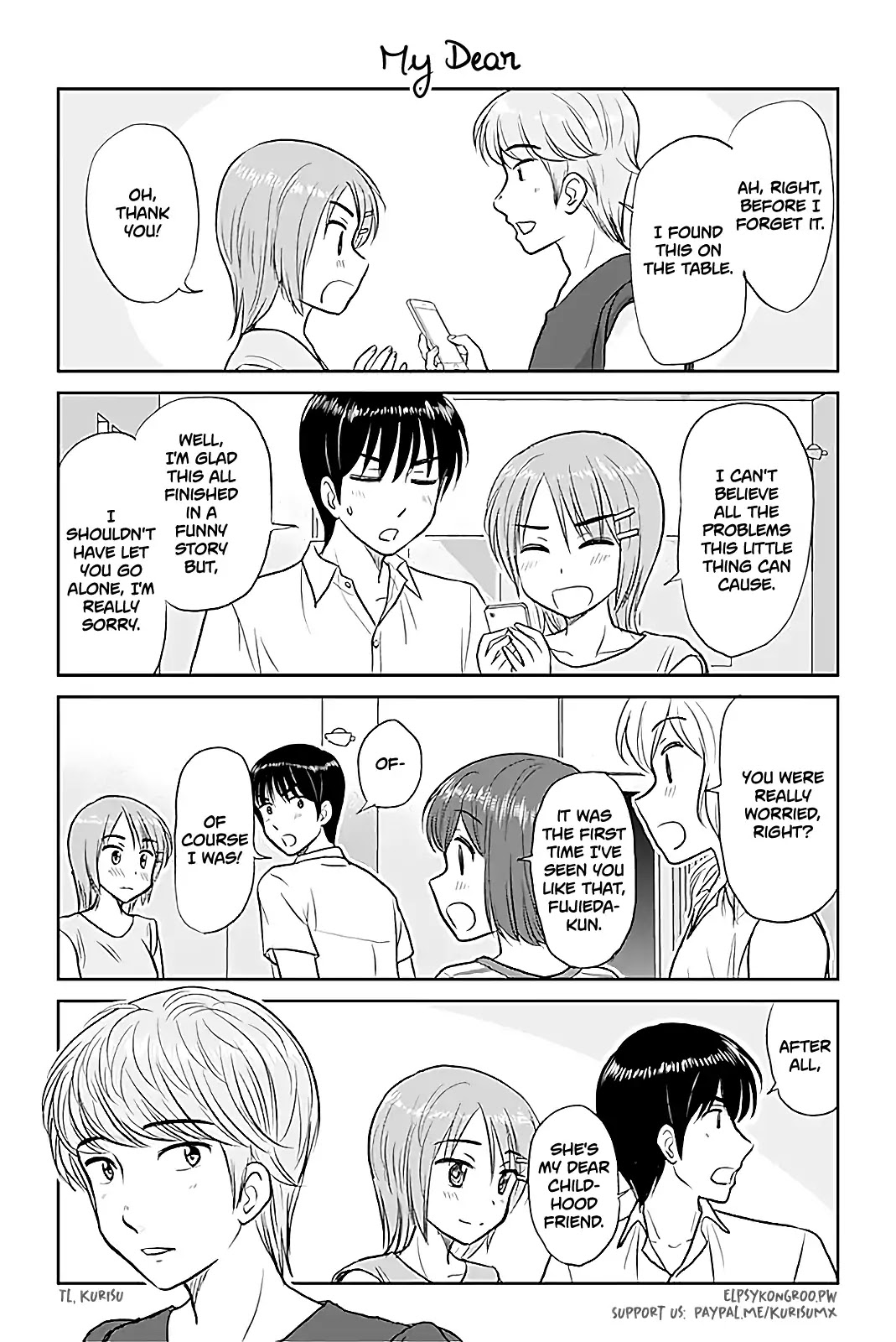 Otome Danshi ni Koisuru Otome Chapter 420 page 1 - Chapter 420: My Dear