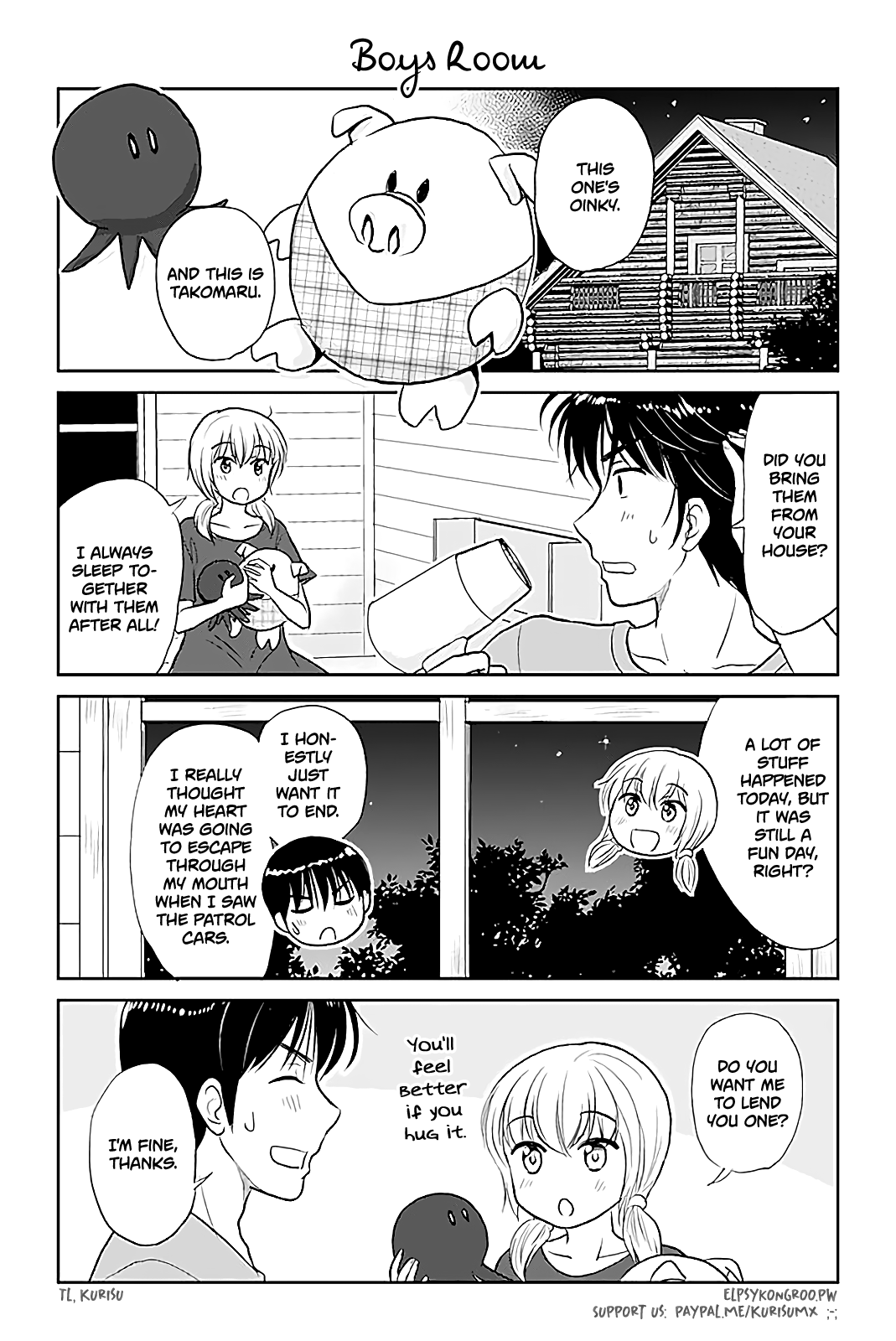 Otome Danshi ni Koisuru Otome Chapter 421 page 1 - Chapter 421: Boys Room