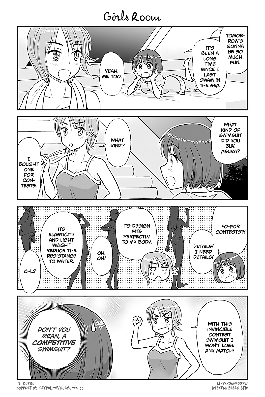 Otome Danshi ni Koisuru Otome Chapter 422 page 1 - Chapter 422: Girls Room