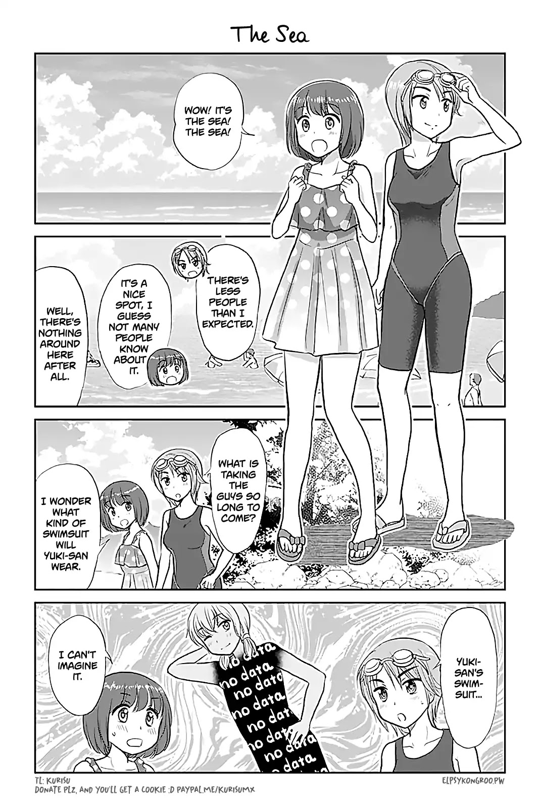 Otome Danshi ni Koisuru Otome Chapter 423 page 1 - Chapter 423: The Sea