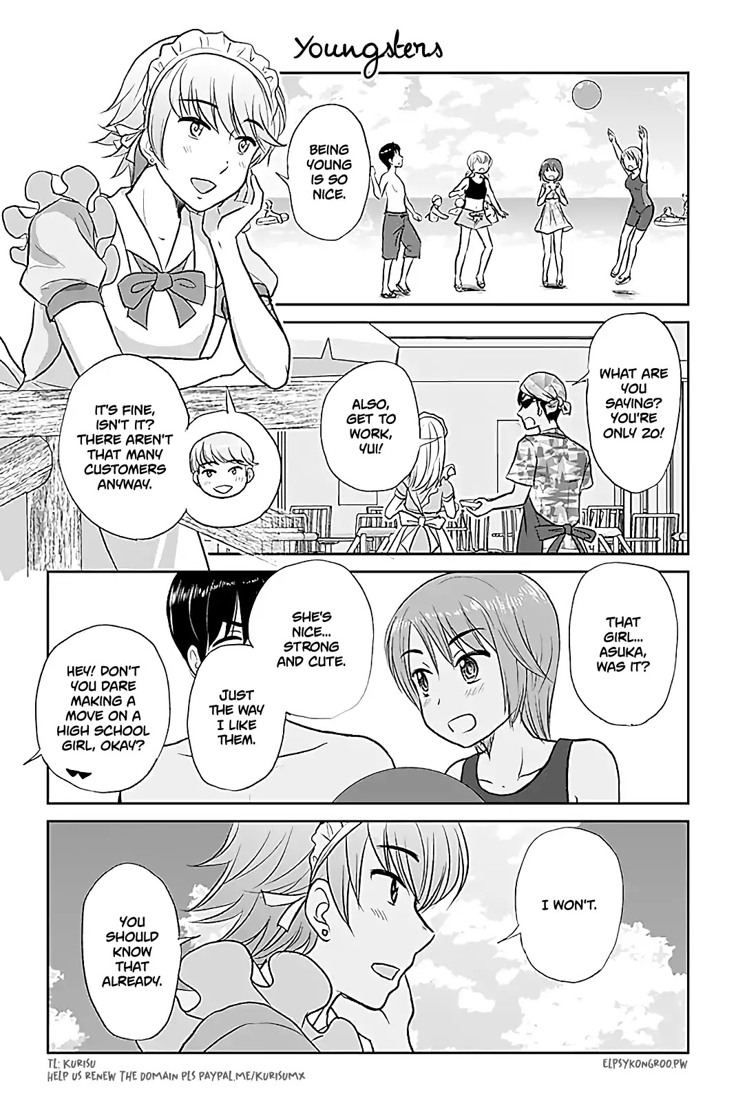 Otome Danshi ni Koisuru Otome Chapter 426 page 1 - Chapter 426: Youngsters