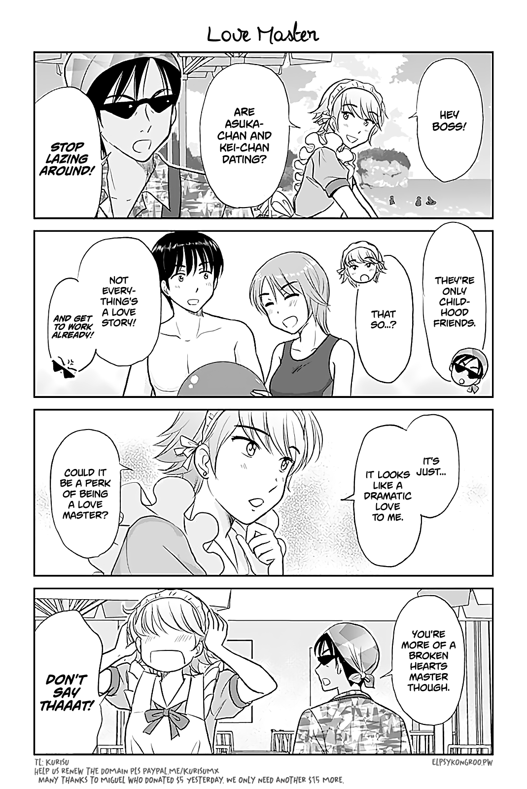 Otome Danshi ni Koisuru Otome Chapter 427 page 1 - Chapter 427: Love Master