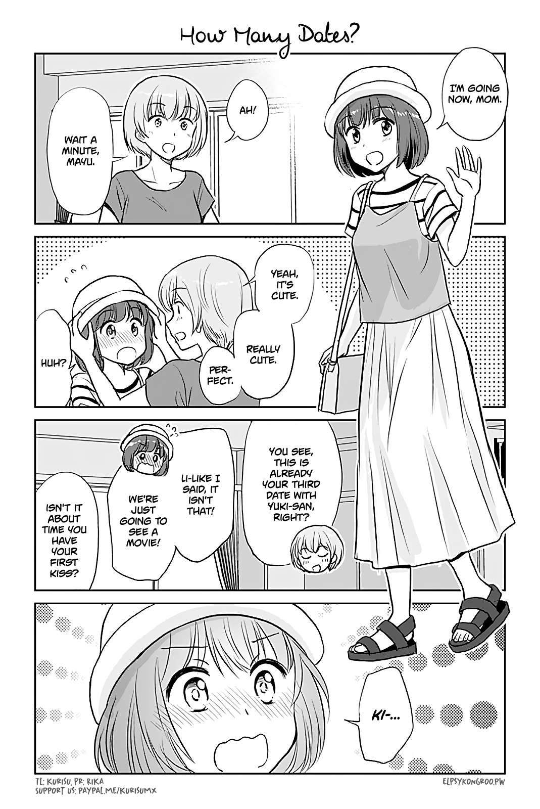 Otome Danshi ni Koisuru Otome Chapter 431 page 1 - Chapter 431: How Many Dates?