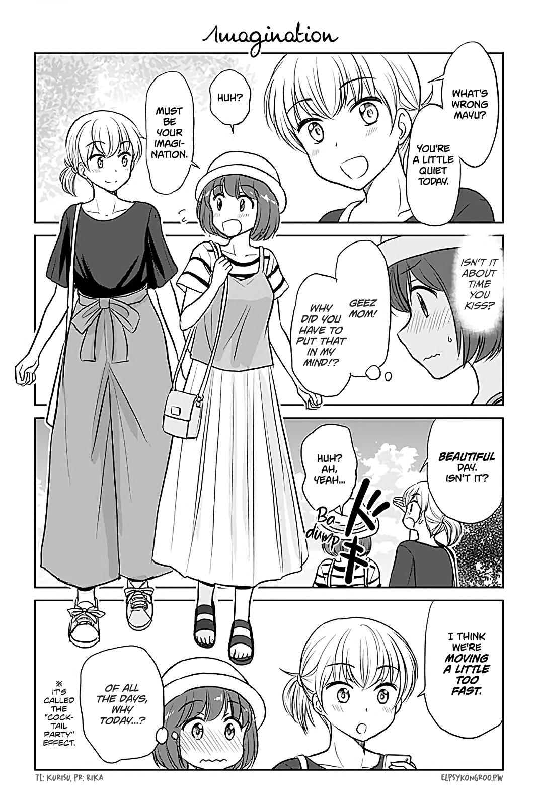 Otome Danshi ni Koisuru Otome Chapter 432 page 1 - Chapter 432: Imagination