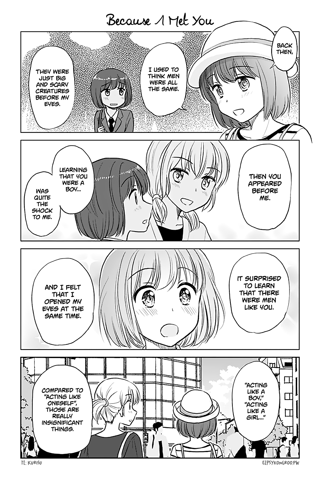 Otome Danshi ni Koisuru Otome Chapter 435 page 1 - Chapter 435: Because I Met You
