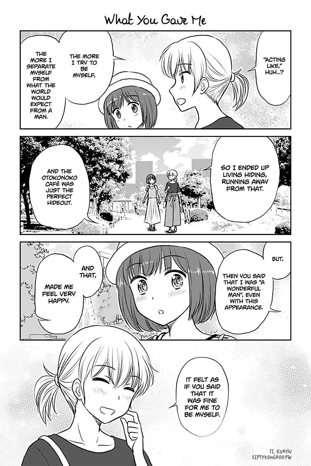 Otome Danshi ni Koisuru Otome Chapter 436 page 1 - Chapter 436: What You Gave Me