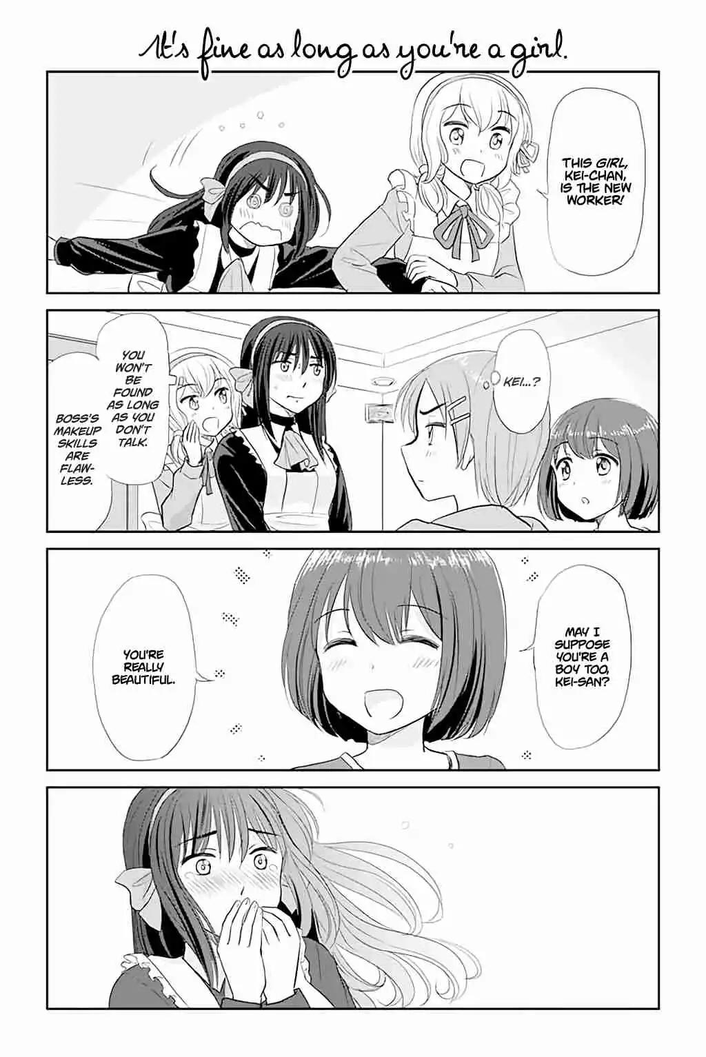 Otome Danshi ni Koisuru Otome Chapter 44 page 1 - Chapter 44: It's fine as long as you're a girl.