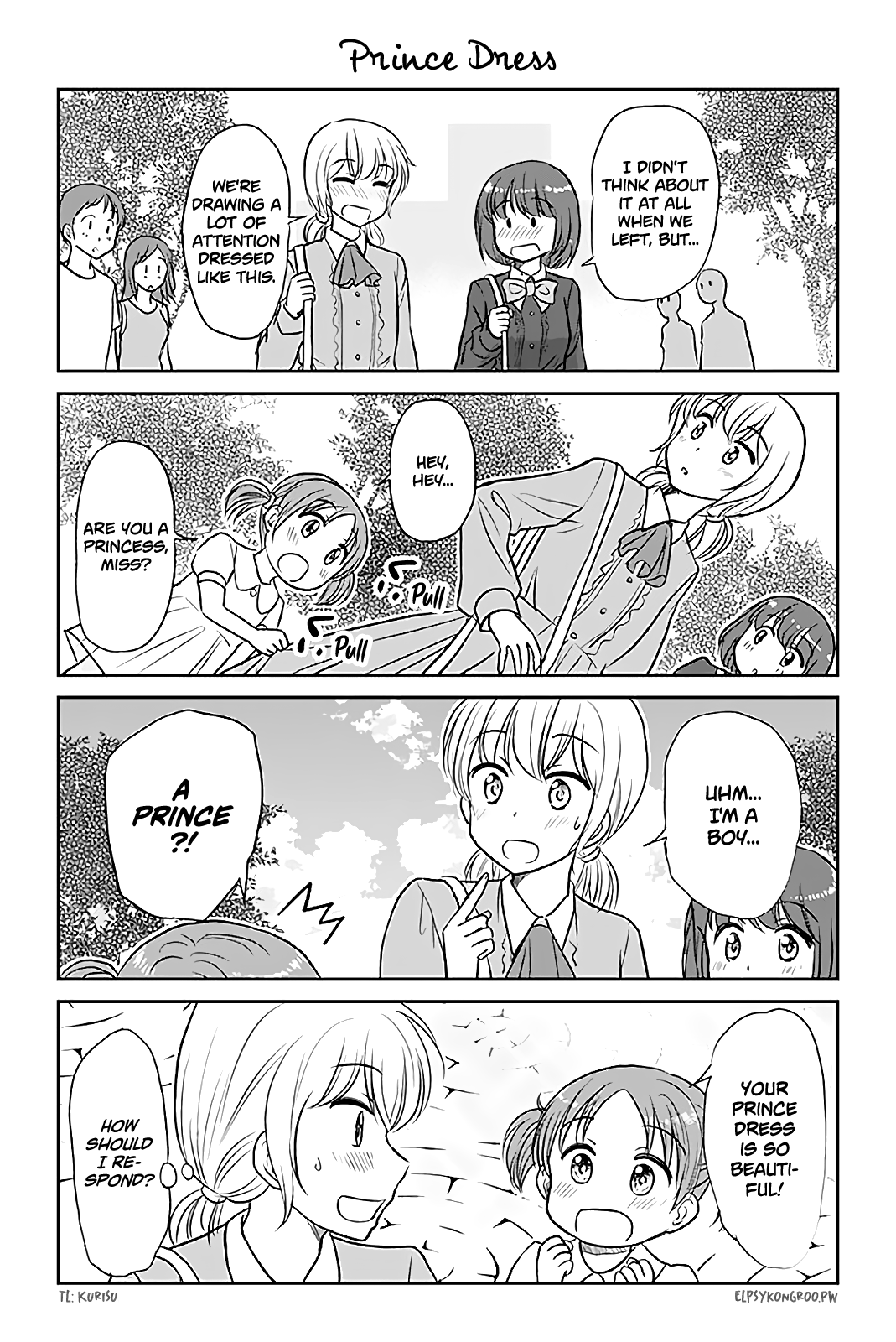 Otome Danshi ni Koisuru Otome Chapter 441 page 1 - Chapter 441: Prince Dress