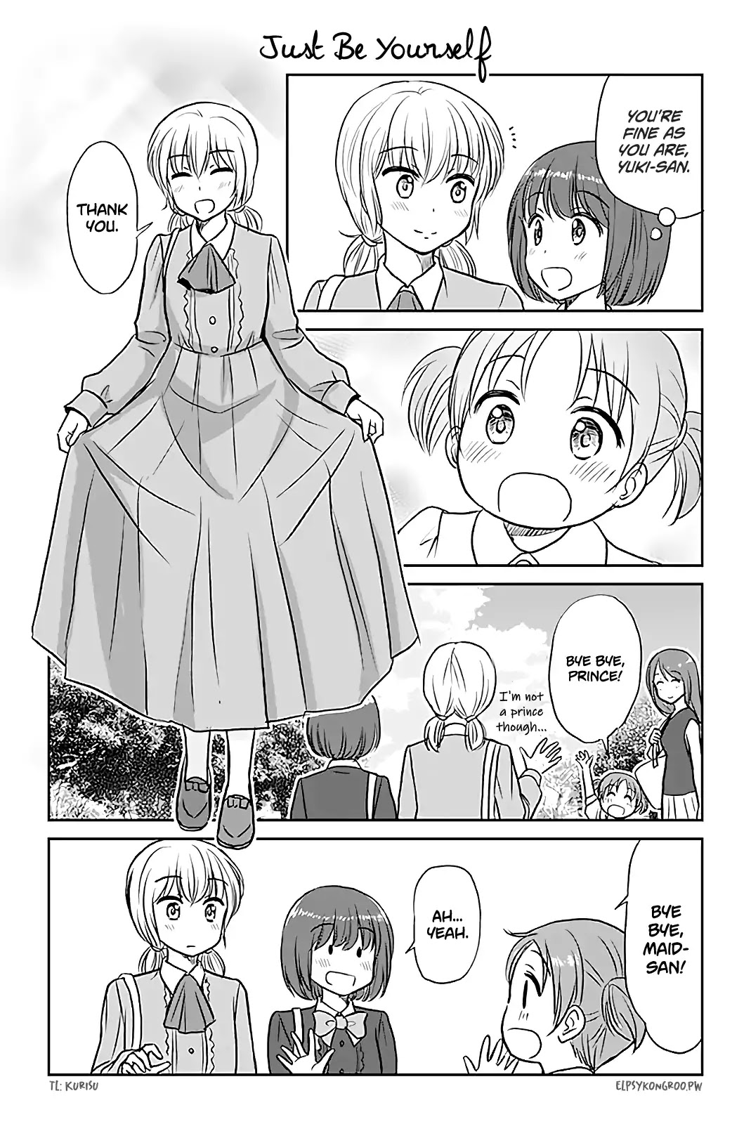 Otome Danshi ni Koisuru Otome Chapter 442 page 1 - Chapter 442: Just Be Yourself