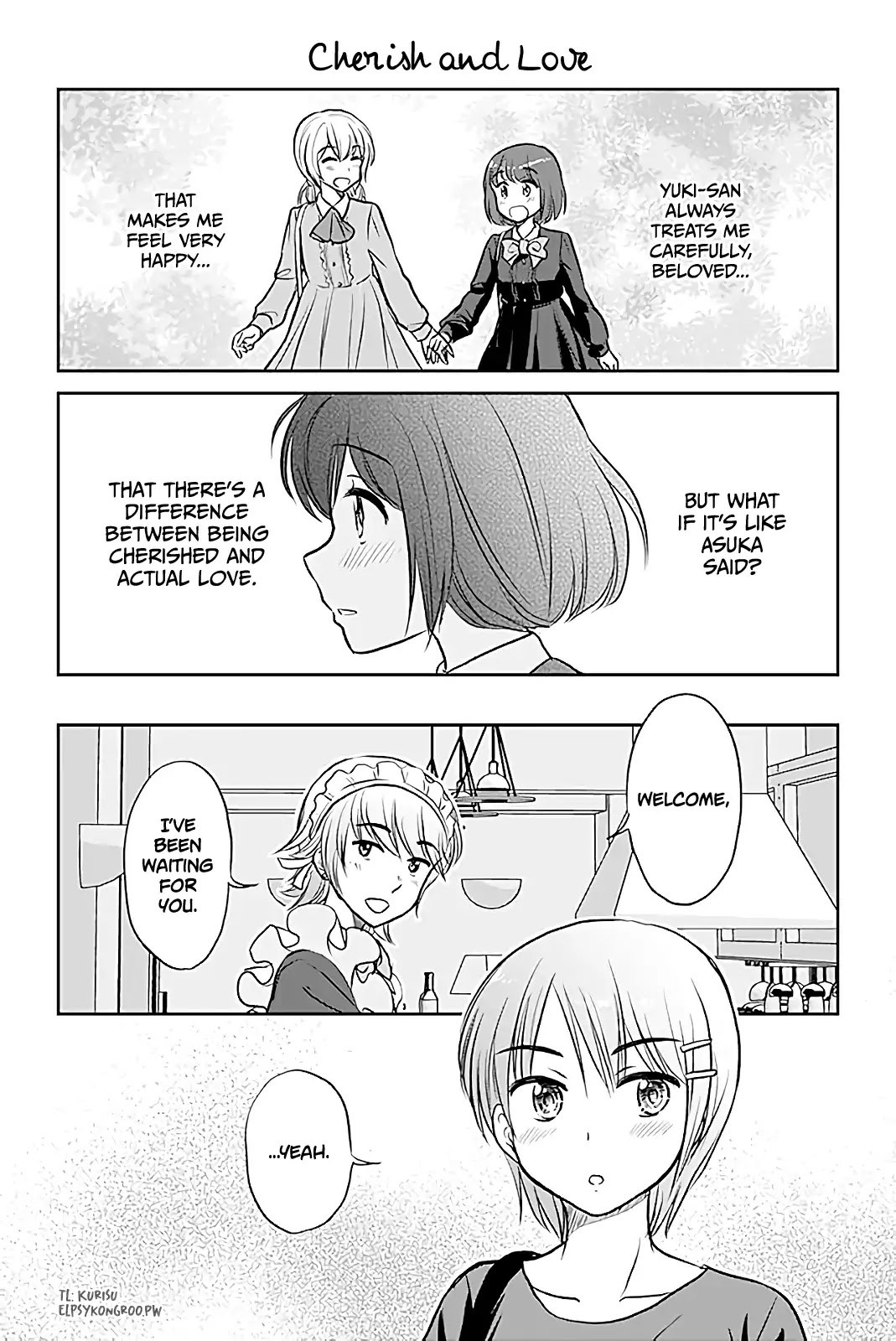 Otome Danshi ni Koisuru Otome Chapter 444 page 1 - Chapter 444: Cherish and Love