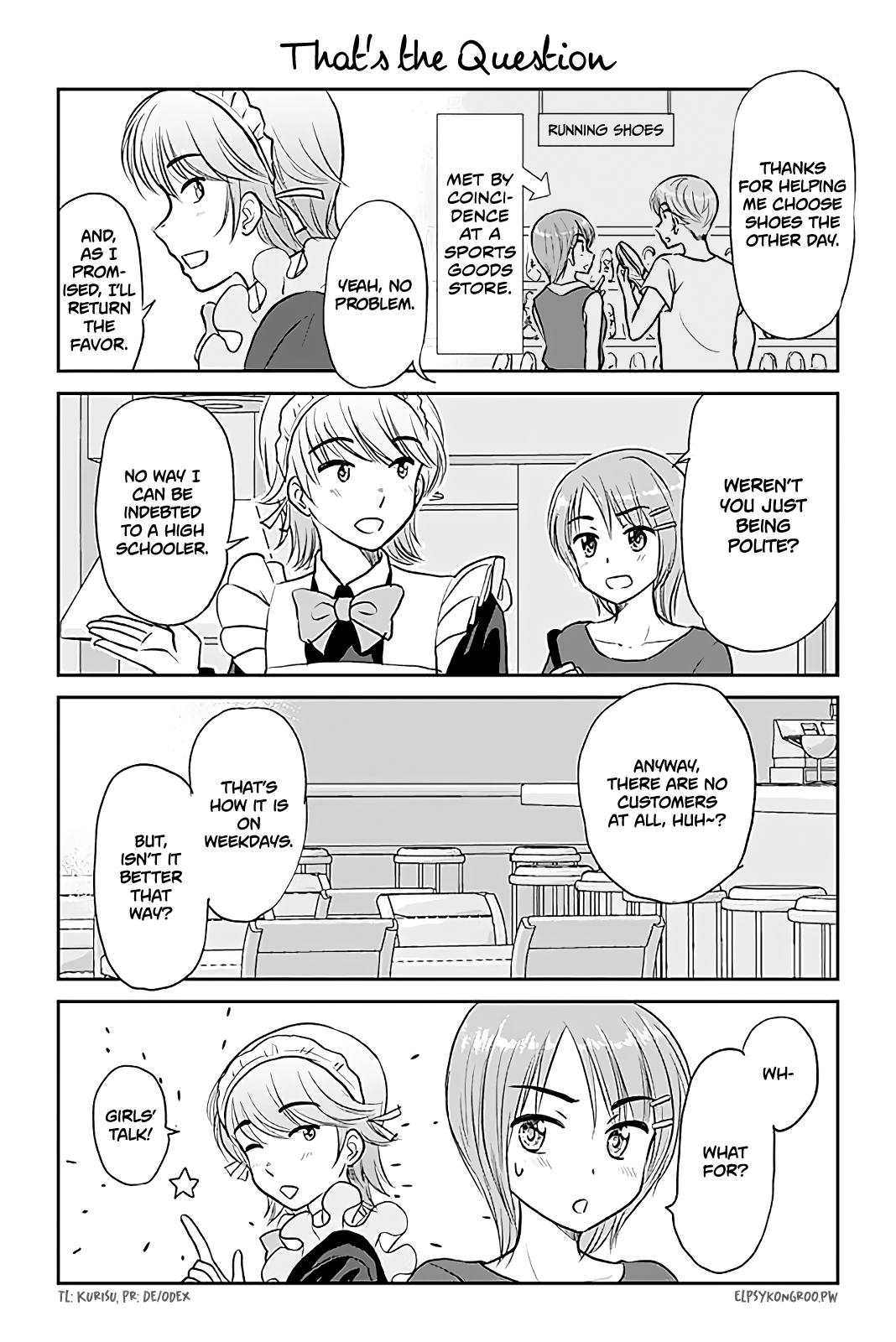 Otome Danshi ni Koisuru Otome Chapter 445 page 1 - Chapter 445: That's the Question