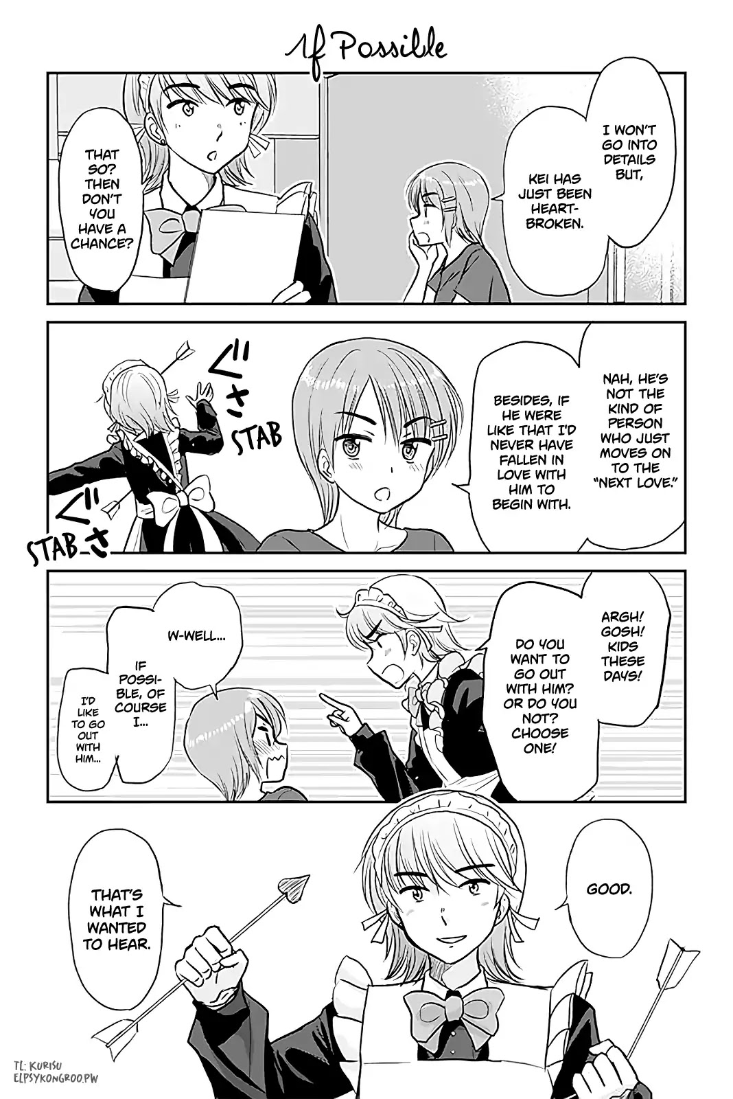 Otome Danshi ni Koisuru Otome Chapter 446 page 1 - Chapter 446: If Possible