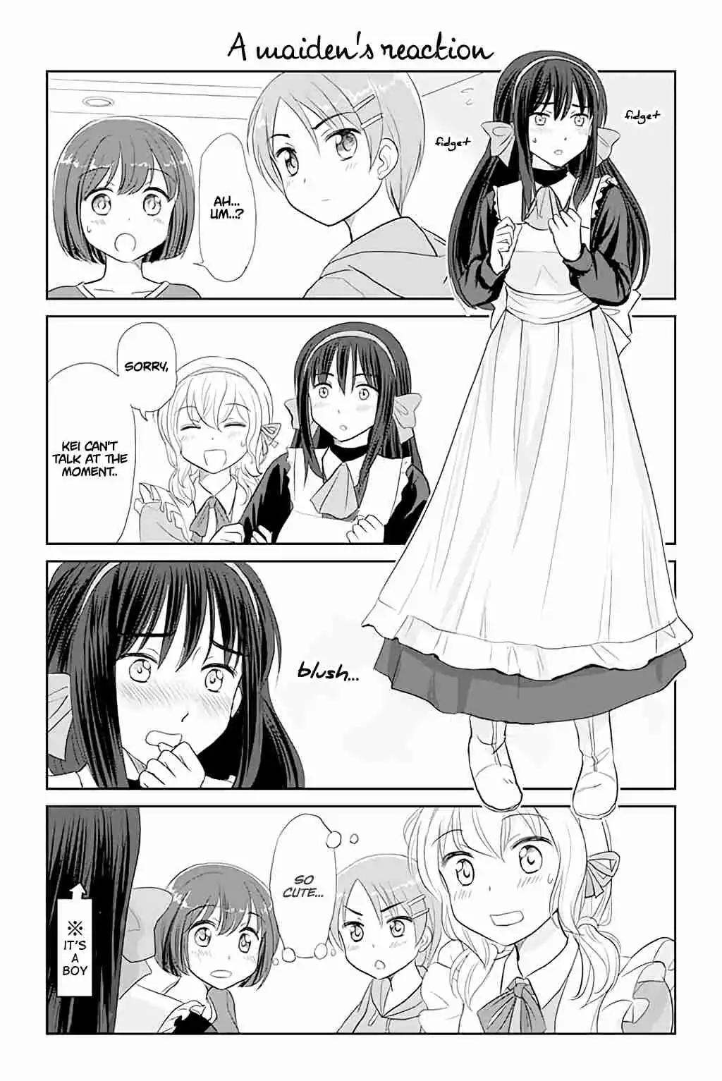 Otome Danshi ni Koisuru Otome Chapter 45 page 1 - Chapter 45: A maiden's reaction