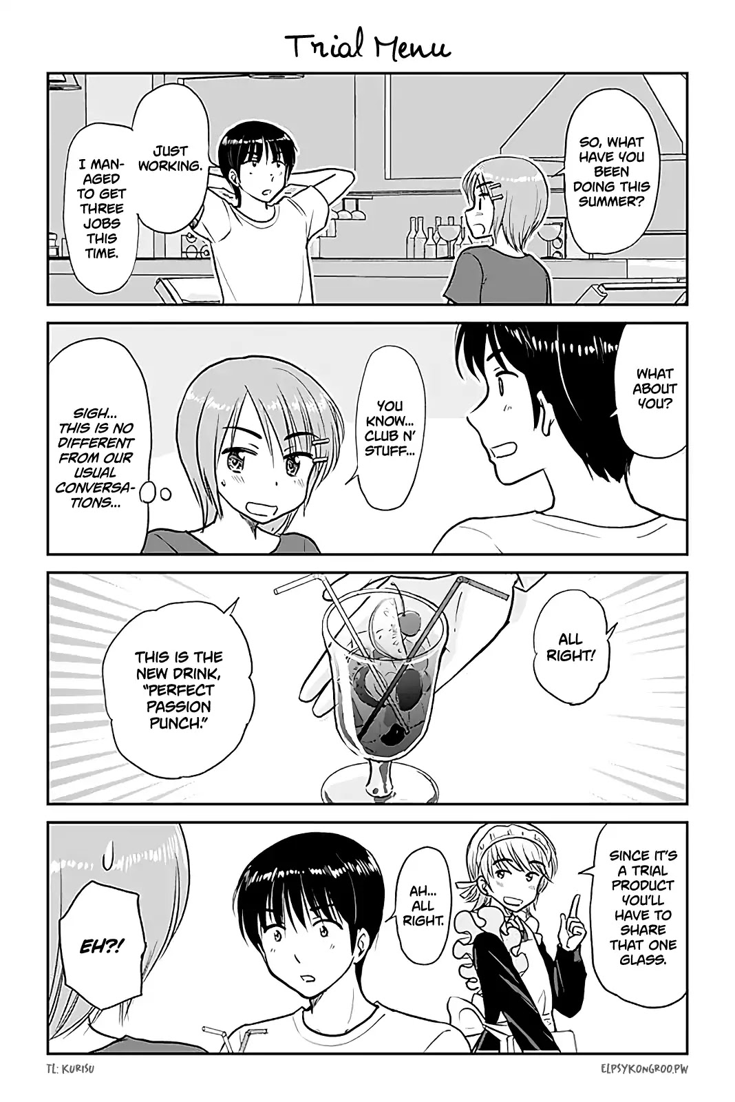 Otome Danshi ni Koisuru Otome Chapter 450 page 1 - Chapter 450: Trial Menu