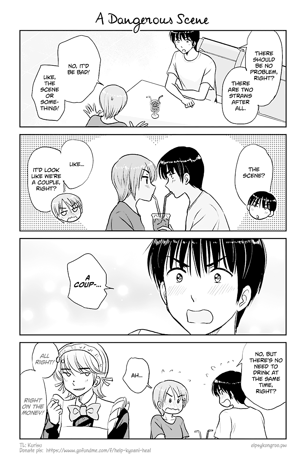 Otome Danshi ni Koisuru Otome Chapter 451 page 1 - Chapter 451: A Dangerous Scene